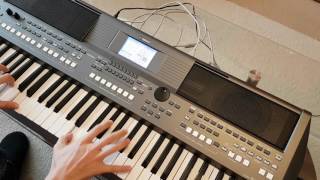 Yamaha PSR S670  Hora Moldova [upl. by Dougald504]