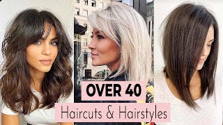 Haircuts And Hairstyles For Women Over 40 That Show Age Is Just A Number ▶ 3  Fashionistas [upl. by Taran]