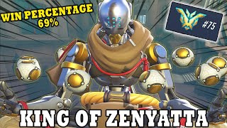 Is this the best Zenyatta player in Overwatch 2  Rank 1 Gameplay [upl. by Tneicniv]