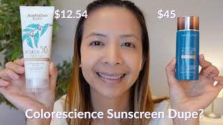 Colorescience FlexMatte Sunscreen Dupe  Tiana Le [upl. by Eeslehc]