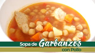 SOPA DE GARBANZOS CON POLLO [upl. by Lanaj957]