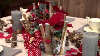 Present your poinsettias  Promote your sales with poinsettia arrangements [upl. by Ecirtam772]