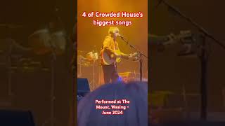 4 of Crowded House’s biggest hits [upl. by Neltiac540]