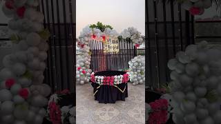 Terrace birthday decoration ideas  best balloon decoration ideas  romantic birthday party ￼ [upl. by Ecinuahs]