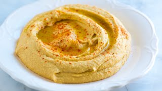 Easy Hummus Recipe Better than StoreBought [upl. by Latonia]