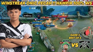 CH4KNU BANGKIT DENGAN DRAFT MEMATIKAN CHOU KHALEED  SMART OMEGA vs FNATIC ONICPH Game 3 KBreakdown [upl. by Tereve568]