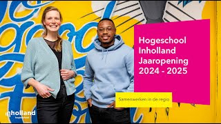 Jaaropening 20242025  Hogeschool Inholland [upl. by Nnylaj]