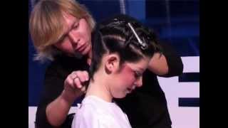 Модная женская Стрижка с показа Fashionable Womens Haircut from the show [upl. by Cowden508]