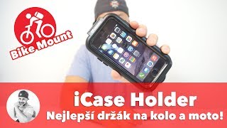 Takhle by měl vypadat KAŽDÝ DRŽÁK NA KOLO NEBO MOTORKU  CellularLine iCase Holder [upl. by Rosena85]