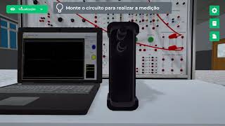 Laboratório Virtual ALGETEC  Retificador de meia onda [upl. by Alema796]