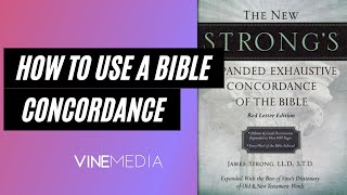 Bible Concordance Tutorial Strongs Bible Concordance [upl. by Karalynn187]