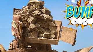 OH WOW Satisfying Stone Crushing Process  ASMR  Giant Rock Crushing Jaw Crusher in Action [upl. by Primalia]