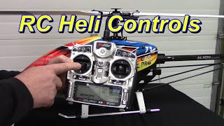 RC Helicopter Controls Explained  Cyclic Collective Tail Rotor Throttle [upl. by Victor]