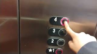 Thyssenkrupp Hydraulic Elevator  the Hampton Inn in Raynham Massachusetts 22 [upl. by Sinegra]