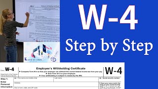 W4 tax form  w4 tax form How to fill out w4 tax form  Step by step walkthrough of w4 [upl. by Hazeghi]