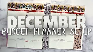 December Budget Planner Setup  Last month of 2024 [upl. by Lussier]