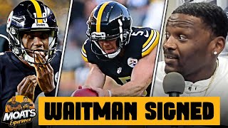 Cam Johnston Out For Season Pittsburgh Steelers Sign Corliss Waitman [upl. by Alyak]