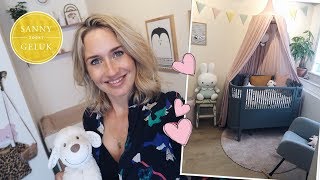 BABYKAMER ROOMTOUR Een echte meisjeskamer  Sanny zoekt Geluk [upl. by Madison662]