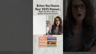 DONT Buy A 2025 Planner Before You Watch planner plannercommunity 2025 planner2025 [upl. by Dittman]