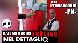 Caldaia a pellet FRÖLING nel dettaglio La parola a Paolo cliente soddisfatto di BIOMASSA EVOLUTION [upl. by Tayyebeb]