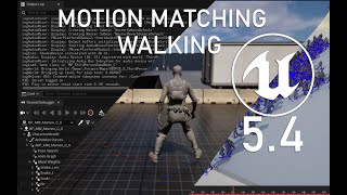 Project M  UE54  Motion Matching  Walking V2 [upl. by Balsam]