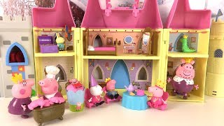 Princesse Peppa Château de Peppa Pig Histoires de Jouets [upl. by Forester]