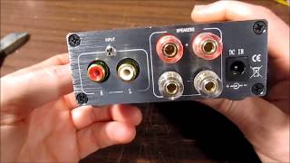 Breeze Audio TPA3116 mini amplifier review test and teardown [upl. by Oilenroc]