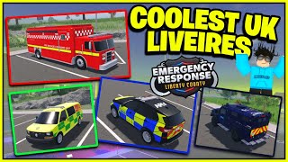 The COOLEST UK LIVERIES in ERLC Emergency Response Liberty County [upl. by Goeselt853]