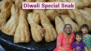 Easy Diwali Snacks Recipes in Minutes  Multipurpose Snack Dough Deepavali Snacks  Must Try Snack [upl. by Marashio136]