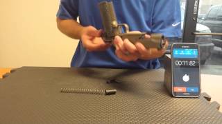 New 20 Secs Updated Worlds Fastest 1911 Disassembly and Reassembly [upl. by Spatz421]