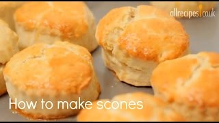 How to make scones  Scone recipe  Allrecipescouk [upl. by Ahsel]