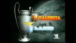 UEFA Champions League 19992000 Quarti Finale Andata Promo Canale 5 Valencia  Lazio [upl. by Imeaj]