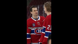 Prank at Habs team photo 💨 NHL Shorts [upl. by Papagena165]