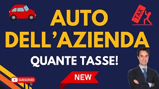 😱 AUMENTANO LE TASSE PER CHI HA L’AUTO DATA DALL’AZENDA [upl. by Faydra]