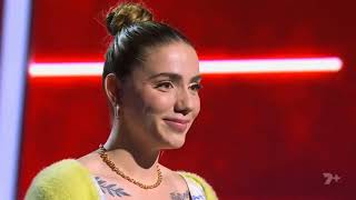 Shy Jana  Castles  The Voice Australia 2023  Blind Auditions 7 [upl. by Ahsined323]