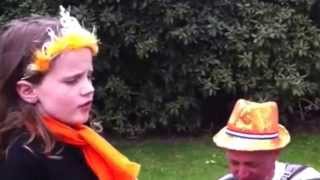 Amira Willighagen  First Ever Public Performance  3042011 Queensday  Then only 7 years old [upl. by Nnednarb]