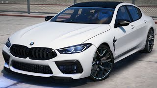 BMW M8 Gran Coupe Competition F93 GTA 5 [upl. by Renferd]