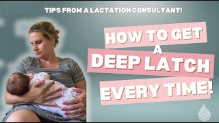 EASY breastfeeding latch trick for PAIN FREE feeding [upl. by Matteo]