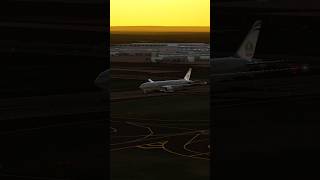 Etihad Airways B777200LR Takes Flight Sydney Kingsford Smith Takeoff in RFS ✈️🇦🇺 shorts [upl. by Tybi84]