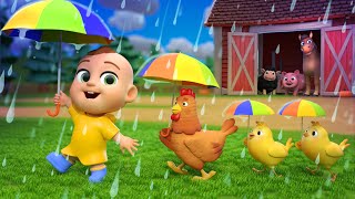 Rain Rain Go Away  Animal Version  Newborn Baby Songs amp Nursery Rhymes [upl. by Rothschild]