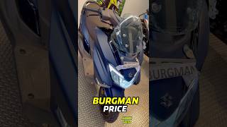 2024 Suzuki Burgman Price 💯 burgman suzukiburgman burgmanstreet shorts trendingshorts [upl. by Aikimat]