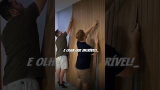 COMO INSTALAR O PAINEL RIPADO VERSÁTIL DA TALATTO diy decora decoration [upl. by Norby346]