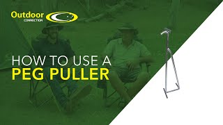 How to use a Peg Puller from Outdoor Connection [upl. by Bent]