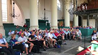 Internationaal gezelschap van Reformation Cruise zingt in Augustijnenkerk te Dordrecht [upl. by Eleynad442]