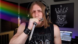 COMFORTABLY NUMB SOLO PLAYED ON HARMONICA Pink Floyd [upl. by Anoli246]