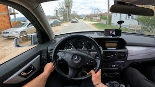 Mercedes Benz GLK 320 CDI 2009 224HP  POV Test Drive [upl. by Marolda]