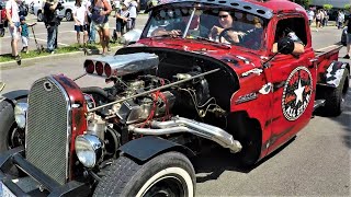 Hot Rods Roaring at Biker Fest 2022 Lignano Italy [upl. by Broderick]