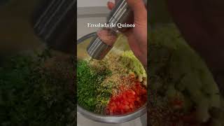 Ensalada de quinoa 🥗❤️ bariatric bariatrica food healthy [upl. by Shela203]