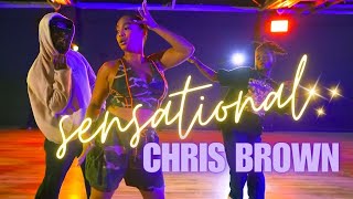 Chris Brown  Sensational Dance Class Choreography by Aliya Janell  MihranTV [upl. by Eelyek]