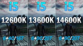 i5 12600k vs i5 13600k vs i5 14600k  is the difference worth upgrading [upl. by Maison]